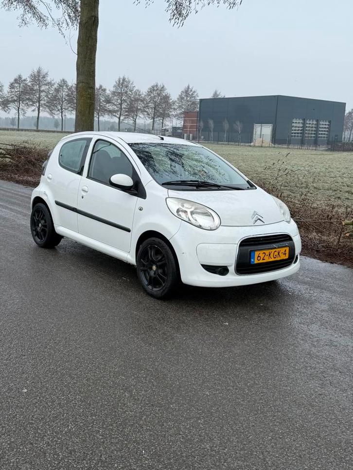 Citroën C1 1.0 5-DRS 2009 Wit, Auto's, Citroën, Bedrijf, C1, Airbags, Airconditioning, Bluetooth, Centrale vergrendeling, Isofix