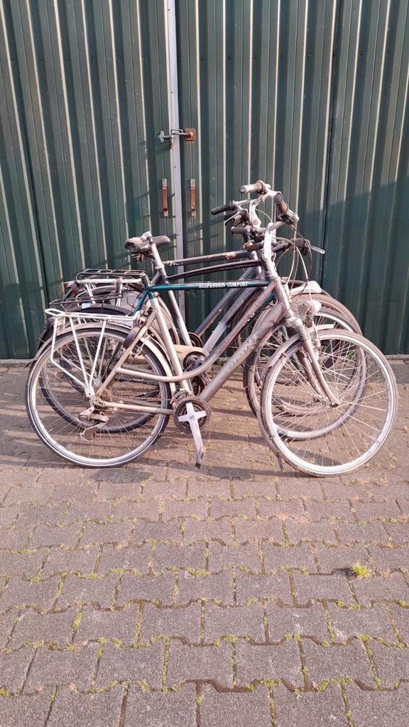 Partij van  opknap- of stationsfietsen 28 inch, Fietsen en Brommers, Fietsen | Heren | Herenfietsen, Gebruikt, Overige merken