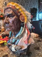 Indiaanse  krijger, Verzamelen, Beelden en Beeldjes, Ophalen of Verzenden