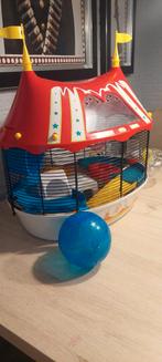 Complete Hamsterkooi Circus Thema, Ophalen of Verzenden, Zo goed als nieuw, Overige typen