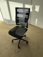 Topstar bureaustoel - Nieuwprijs €230 - incl nieuwe wieltjes, Ophalen, Gebruikt, Zwart, Bureaustoel