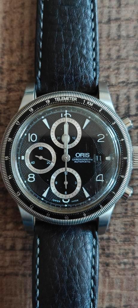 Oris big crown chronograaf 44mm met nieuw bandje, Sieraden, Tassen en Uiterlijk, Horloges | Heren, Gebruikt, Polshorloge, Overige merken