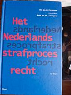 nederlands strafprocesrecht, 8e druk, Boeken, Ophalen of Verzenden, Nieuw, HBO