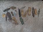 Antiek messing, deurbeslag, handvatten, scharnieren, Antiek en Kunst, Ophalen of Verzenden
