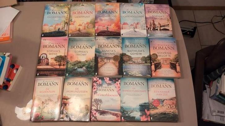 15 x Corina Boman oa 3 series waaronder Waldfriede serie,, Boeken, Romans, Gelezen, Ophalen of Verzenden