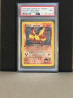 12/132 rocket's moltres 1st psa 9 € 450,00, Ophalen of Verzenden, Zo goed als nieuw, Losse kaart