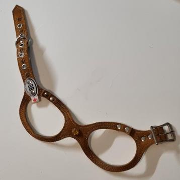 Buddy belt chihuahua, maat 3, desert rose met crystals. Leer beschikbaar voor biedingen