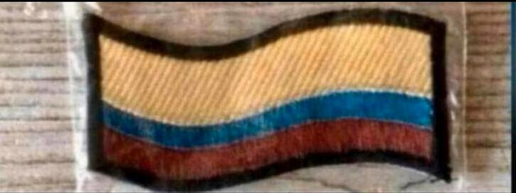Militaire Schouder Embleem Colombia, Verzamelen, Militaria | Algemeen, Landmacht, Embleem of Badge, Overige gebieden, Verzenden
