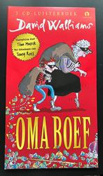 Oma Boef David Walliams Luisterboek op cd / 3 cd’s - Nieuw, Ophalen of Verzenden