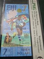 Fiji 7 Dollar 2016 PMG 66, Ophalen of Verzenden, Los biljet