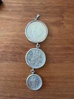 Zilveren munten in hanger, Ophalen of Verzenden, Koningin Juliana, 10 gulden