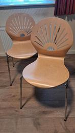 Licht beuken stoel, Huis en Inrichting, Stoelen, Ophalen, Gebruikt, Twee, Overige kleuren