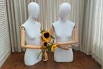 Paspop. Vrouwenbuste. Decoratie. De 2 mannequins = €80., Ophalen