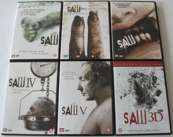 Dvd *** SAW *** 6 stuks beschikbaar voor biedingen