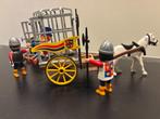 Playmobil gevangen transport met kanon (3674), Kinderen en Baby's, Speelgoed | Playmobil, Ophalen, Gebruikt, Complete set