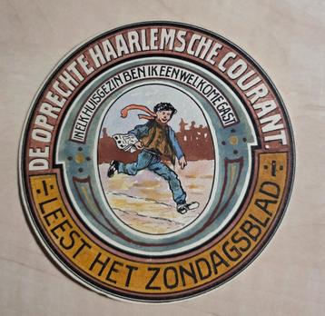 045) ORIGINEEL ONTWERP DE OPRECHTE HAARLEMSCHE COURANT beschikbaar voor biedingen