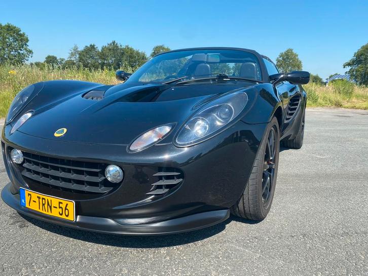 Lotus 2004 Zwart, Auto's, Lotus, Particulier, Elise, Alarm, Centrale vergrendeling, Elektrische ramen, Lederen bekleding, Lichtmetalen velgen