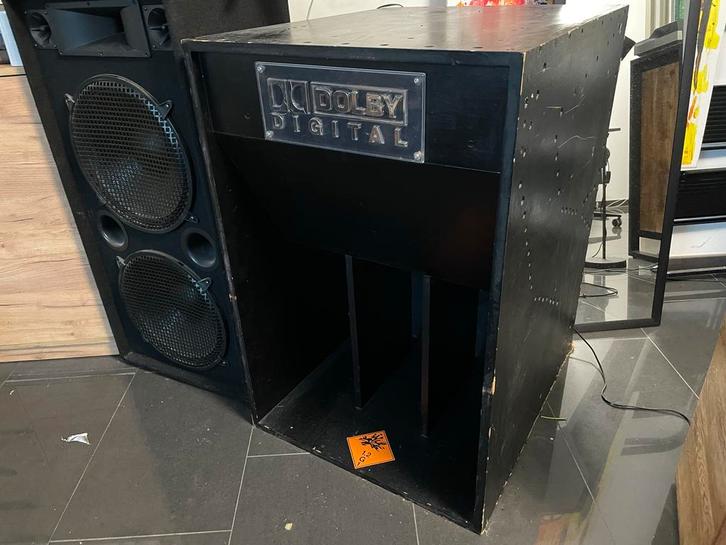 18 Inch Hoorngeladen Subwoofer - Thuisbioscoop, Audio, Tv en Foto, Luidsprekers, Gebruikt, Subwoofer, 120 watt of meer, Overige merken