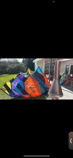 Takoon kites 9m & 11m met bar - kitesurfen, Watersport en Boten, Gebruikt, 8 m², Bar, Geen board