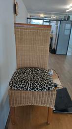 Rotan stoelen, Huis en Inrichting, Stoelen, Ophalen, Bruin, Riet of Rotan, Zo goed als nieuw