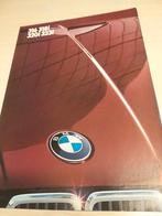 Nederlands BMW E30 3 SERIE folder óók 320i Baur cabrio 6cili, Ophalen of Verzenden, Zo goed als nieuw, BMW