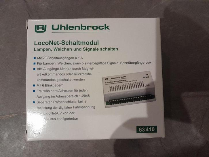 Uhlenbrock 63410 in ovp, Hobby en Vrije tijd, Modeltreinen | H0, Nieuw, Overige typen, Gelijkstroom, Overige merken, Ophalen of Verzenden