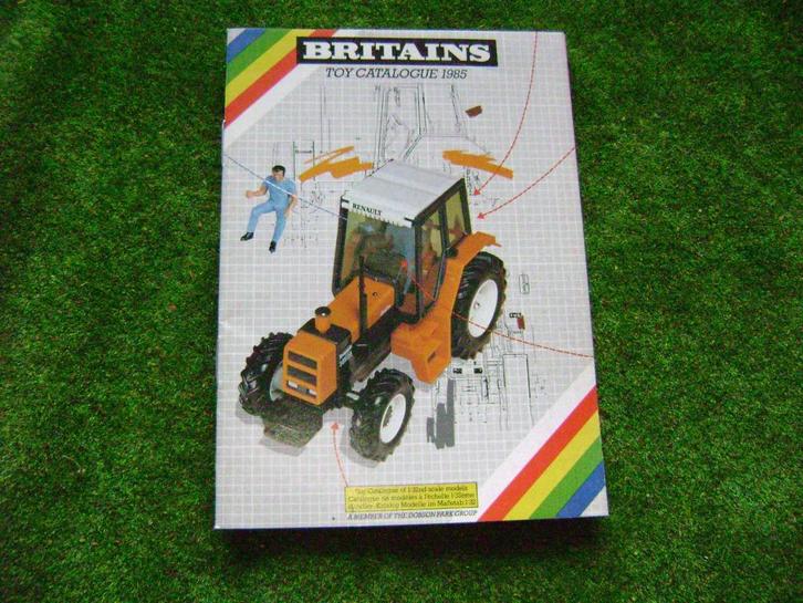 Britains catalogus uit 1985 in A6 formaat, Hobby en Vrije tijd, Modelauto's | 1:32, Zo goed als nieuw, Tractor of Landbouw, Britains