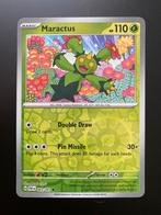 Maractus 003/091 Pokémon Scarlet & Violet Paldean Fates mint, Ophalen of Verzenden, Zo goed als nieuw, Losse kaart, Foil