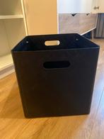 Zwarte Bullig manden van IKEA - geschikt voor Kallax, Ophalen, Kunststof, 50 tot 100 cm, Zo goed als nieuw