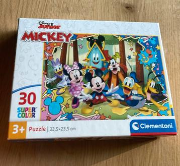 Puzzel mickey mouse 30 stukjes beschikbaar voor biedingen