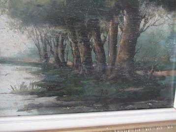 Olieverf Paneel beschikbaar voor biedingen