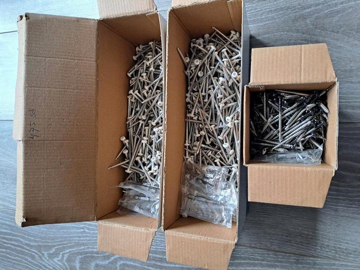 Zelfborende schroeven torx, Doe-het-zelf en Verbouw, IJzerwaren en Bevestigingsmiddelen, Nieuw, Schroeven, 50 tot 100 mm, Rvs