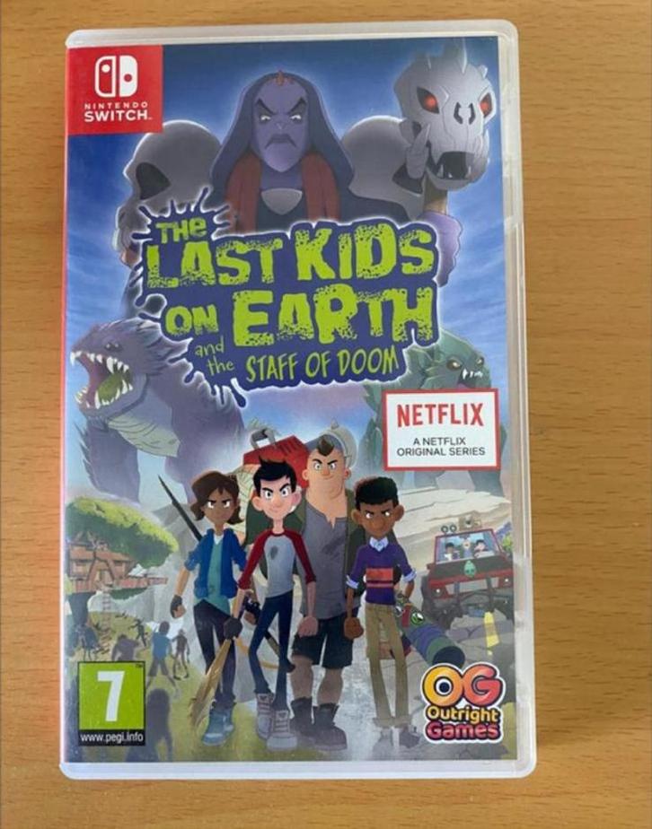 The last kids on earth staff of doom switch, Spelcomputers en Games, Games | Nintendo Switch, Zo goed als nieuw, 1 speler, Vanaf 7 jaar