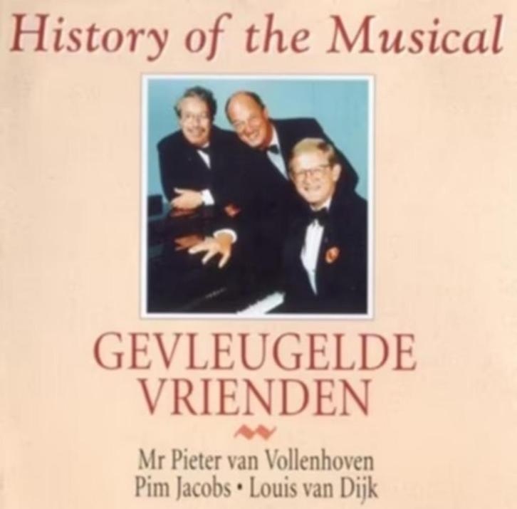 CD De Gevleugelde Vrienden ‎ History Of The Musical CD 28077, Cd's en Dvd's, Cd's | Jazz en Blues, Gebruikt, Jazz, 1980 tot heden