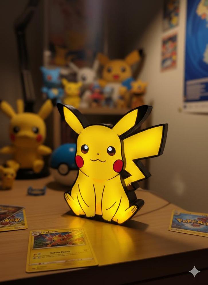 lichtbox/lichtbak pokemon pikachu, Verzamelen, Poppetjes en Figuurtjes, Nieuw, Ophalen of Verzenden