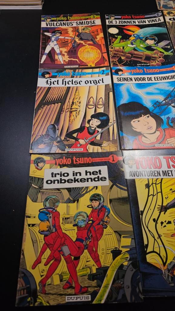 Yoko Tsuno - Collectie van 11 strips, Boeken, Stripboeken, Gelezen, Meerdere stripboeken, Ophalen of Verzenden