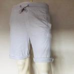 Hugo Boss short - korte broek - relaxed white cotton heren, Verzenden, Wit, Zo goed als nieuw, Hugo Boss