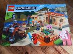 Lego Minecraft De Illager Overval, Kinderen en Baby's, Speelgoed | Duplo en Lego, Ophalen of Verzenden, Zo goed als nieuw, Complete set