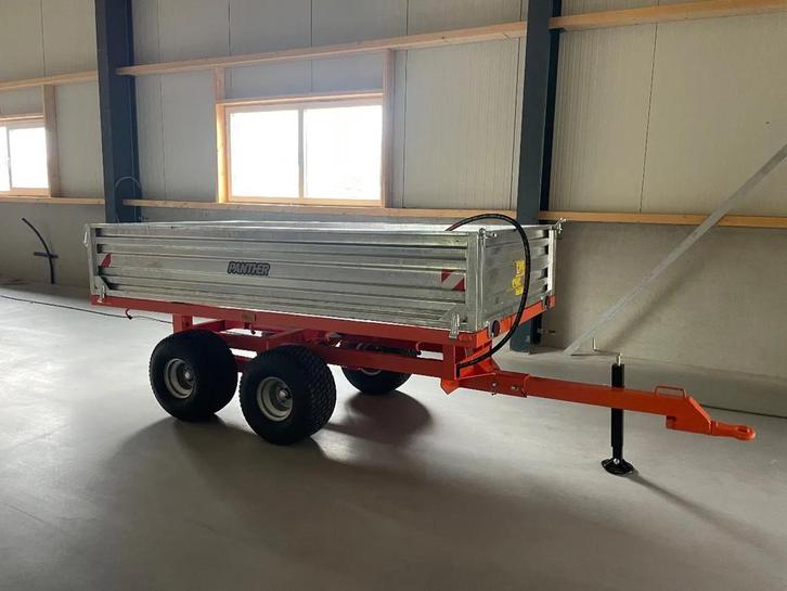 Panther Kipper mini compact tractor 2,5 ton Max tandemstel, Zakelijke goederen, Agrarisch | Werktuigen, Overige, Overige typen