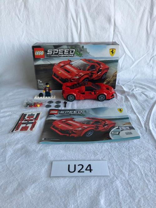 U24 - Lego SC 76895 - Ferrari F8 Tributo, Kinderen en Baby's, Speelgoed | Duplo en Lego, Zo goed als nieuw, Ophalen of Verzenden
