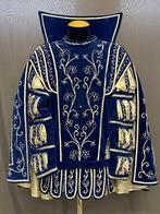 Blauw prinsenpak + steek in goede staat, maat M, Kleding | Heren, Carnavalskleding en Feestkleding, Carnaval, Maat 48/50 (M), Ophalen of Verzenden