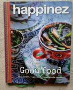 Kookboek Happinez met heerlijke vegetarische recepten, Boeken, Kookboeken, Hoofdgerechten, Gezond koken, Ophalen of Verzenden
