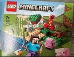 Lego Minecraft 21177 de creeper hinderlaag, Kinderen en Baby's, Speelgoed | Duplo en Lego, Ophalen of Verzenden, Zo goed als nieuw