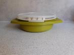 Tupperware Rasp met opvangbak en afgietdeksel Mos Groen, Huis en Inrichting, Keuken | Tupperware, Ophalen of Verzenden, Zo goed als nieuw
