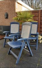 3 stuks hartman standenstoel tuinstoel Inclusief kussens, Tuin en Terras, Tuinsets en Loungesets, Ophalen, Stoel, 3 zitplaatsen