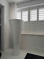 Grote kunststof vaas, Ophalen, Kunststof, Gebruikt, Wit