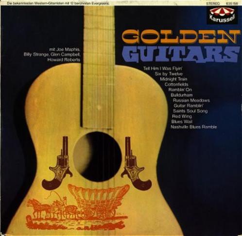 LP - Various ‎– Golden Guitars, Cd's en Dvd's, Vinyl | Verzamelalbums, Gebruikt, Rock en Metal, 12 inch, Ophalen of Verzenden