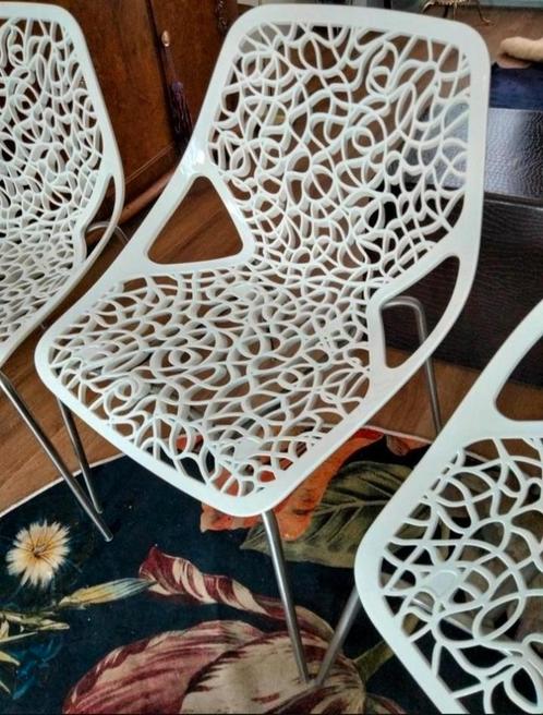 4 design eetkamerstoelen Casprini Caprice ZGAN, Antiek en Kunst, Kunst | Designobjecten, Ophalen