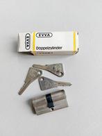 EVVA Dubbelcylinder Slot met 3 Sleutels, Ophalen of Verzenden, Gebruikt, Overige materialen, Slot