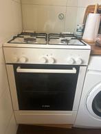 Bosch Fornuis 4-pits + Oven - Werkt Perfect!, Witgoed en Apparatuur, Ophalen, Gebruikt, 4 kookzones, Gas